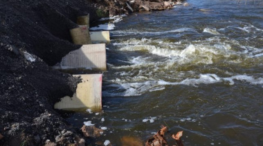 Alerta en el noroeste: siguen de cerca el ingreso de agua del río Quinto en Villegas
