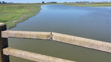Con la licitación en marcha, empresas analizaron en Mechita el dragado del Río Salado