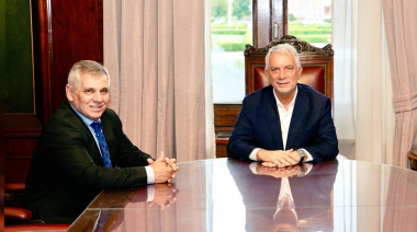 Britos y Alak coincidieron en la necesidad de un nuevo pacto fiscal ante la caída de recursos