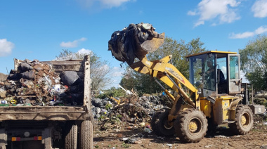 Cruce en 9 de Julio por residuos en el corralón municipal