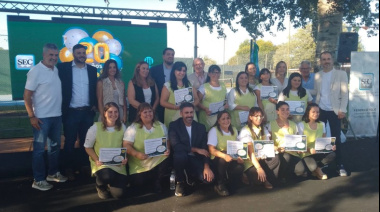 El Jardín Maternal “Brotecitos” celebró sus 20 años con un emotivo acto en Junín