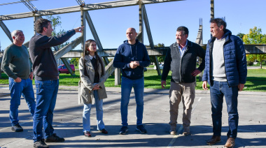 Katopodis recorrió obras en Bragado y avanzan gestiones por el Polideportivo