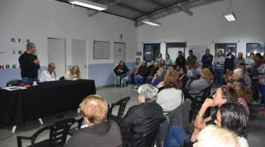 Golía encabezó una nueva asamblea del Presupuesto Participativo