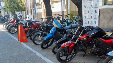 También en Nueve de Julio se aplicó un golpe a las motos con escapes ilegales