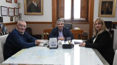 Britos recibió a Revilla y Gatica para analizar la situación de los municipios