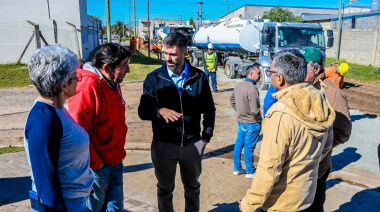 Avanzan las obras de asfaltado en barrio Bicentenario