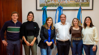 Recoulat recibió a la ministra Estela Díaz en el marco de un encuentro regional sobre género