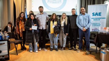 Rivadavia recibió equipamiento para comedores escolares desde PBA