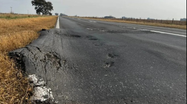 Concejo de General Viamonte reclamó obras sobre ruta provincial 65 por undécima vez