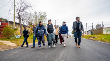 Junín alcanzó 35 barrios con obras de asfalto y cordón cuneta