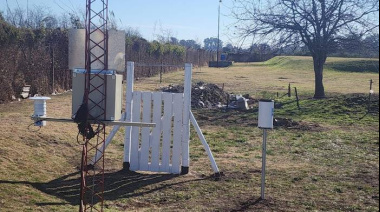 Chacabuco ya cuenta con una estación meteorológica automática