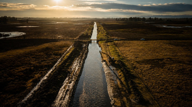 9 de Julio: la Provincia avanza con la limpieza del Canal Cañada del Saladillo