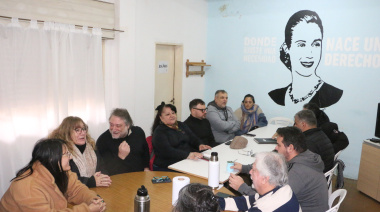El PJ de Junín activó su nueva conducción y definió los primeros ejes de trabajo