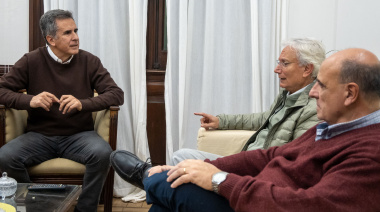Martínez recibió a presidentes de los Concejos de Rivadavia y Villegas para fortalecer agenda regional