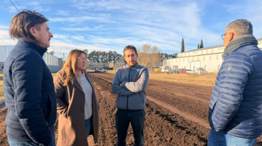 Fuerza Patria destacó las obras que ejecuta la Provincia en el Parque Industrial de Junín