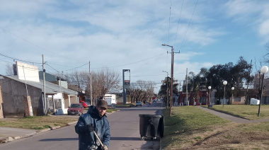 Chivilcoy intensifica el mantenimiento de plazas, paseos y accesos a la ciudad