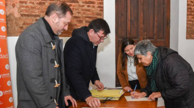 Lincoln avanzó con un nuevo operativo de firmas para la escrituración de viviendas