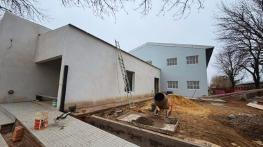 Aceleran obras en escuelas de Trenque Lauquen durante el receso invernal