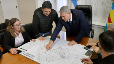 Marinucci y Golía avanzan con un proyecto clave para garantizar el transporte público en Chacabuco