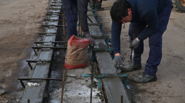 25 de Mayo avanza con el Plan Director de Pavimentación y ejecuta una obra clave sobre Avenida 1