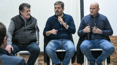 Bianco profundiza el armado territorial de Kicillof en la cuarta