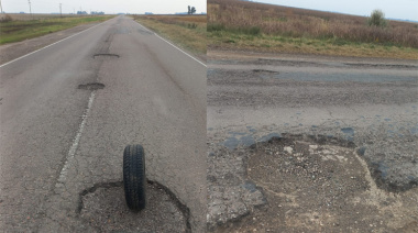 Ruta 33: viejo reclamo sin solución por el deterioro entre Rivadavia y General Villegas