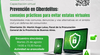 RENATRE brindará una capacitación gratuita para prevenir estafas virtuales