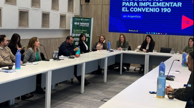 El RENATRE participó en la articulación para la implementación del Convenio 190 de la OIT en La Pampa
