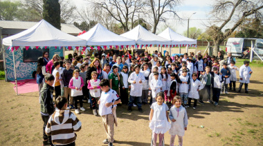 Cultura Rodante llegó a Saforcada con propuestas lúdicas y tecnológicas para escuelas primarias