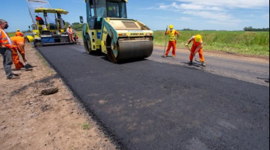Ruta 50: Vialidad comenzó con trabajos de bacheo entre Carlos Casares y Lincoln