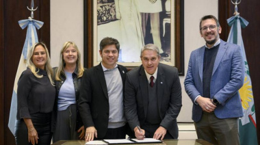 Golía acordó con Provincia financiamiento para maquinaria y nuevas tierras en Chacabuco