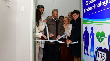 Golía inauguró un centro especializado en obesidad y diabetes dentro del Hospital de Chacabuco