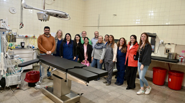 Egüen anunció una nueva inversión municipal para el Hospital Unzué