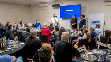 Fiorini reconoció a los industriales de Junín y admitió que el contexto “no es el ideal”