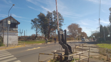 Trenes Argentinos confirmó la reparación de cinco pasos a nivel en Junín