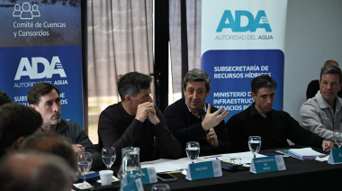 Cuarta sección: intendentes participaron de una reunión por la Cuenca del Salado