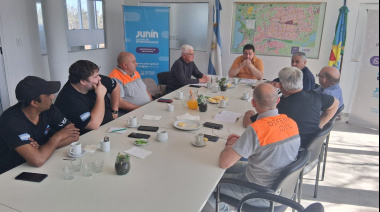 Junín reunió a Defensa Civil de municipios de la región para coordinar alertas climáticas