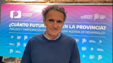 Desde Junín, Katopodis volvió a cruzar a Milei por la falta de inversión