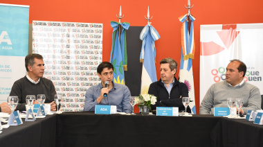 La Cuenca A4 del Río Salado se reúne en América para coordinar acciones ante posibles excesos hídricos