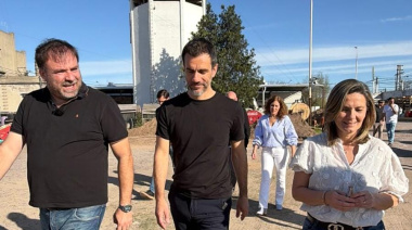 Petrecca estuvo con Gentile en 9 de Julio y profundizó su agenda política en la cuarta