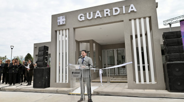Egüen inauguró la nueva guardia del Unzué y destacó la inversión con fondos municipales