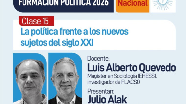Alak y Quevedo encabezarán una jornada de formación política del PJ en Junín