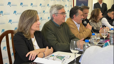 Gentile propuso un frente regional con apoyo del campo para reclamar a Nación fondos para obras hídricas