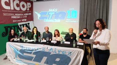 La CTA de los Trabajadores presentó la Lista 10 en Junín de cara a las elecciones regionales