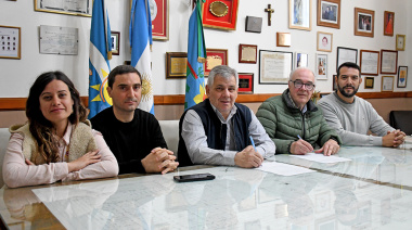 Britos convenió con la Universidad de Luján para capacitar a emprendedores chivilcoyanos