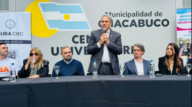 Chacabuco ofrece más de 100 carreras y abrió la Expo Educativa con presencia de la UBA