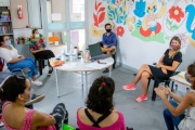Reunión de trabajo para difundir los programas, talleres y herramientas a los barrios de Junín