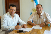 Trenque Lauquen y Guaminí renovaron convenio de cooperación para Garré
