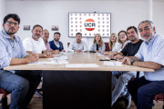 Con intendentes y legisladores, la UCR recorre la Cuarta y consolida su volumen político