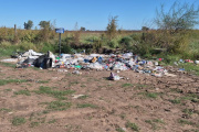 Intensifican acciones contra los basurales clandestinos en General Villegas